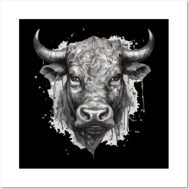 If you mess with the bull, you get the horns Wall Art by Pixy Official